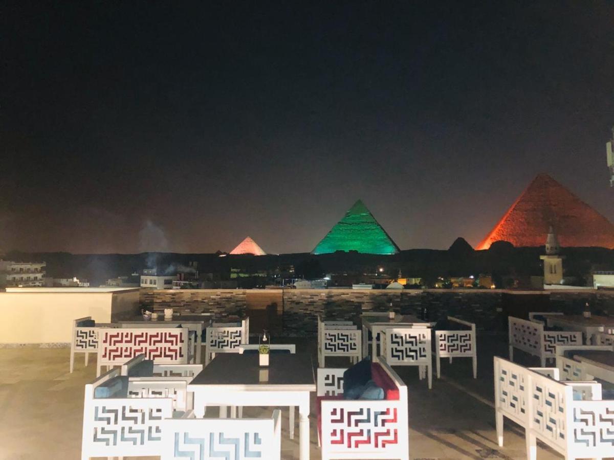 Pyramid Edge Hotel & Exclusive Pyramids View Rooftop Kafret el-Gabal Dış mekan fotoğraf