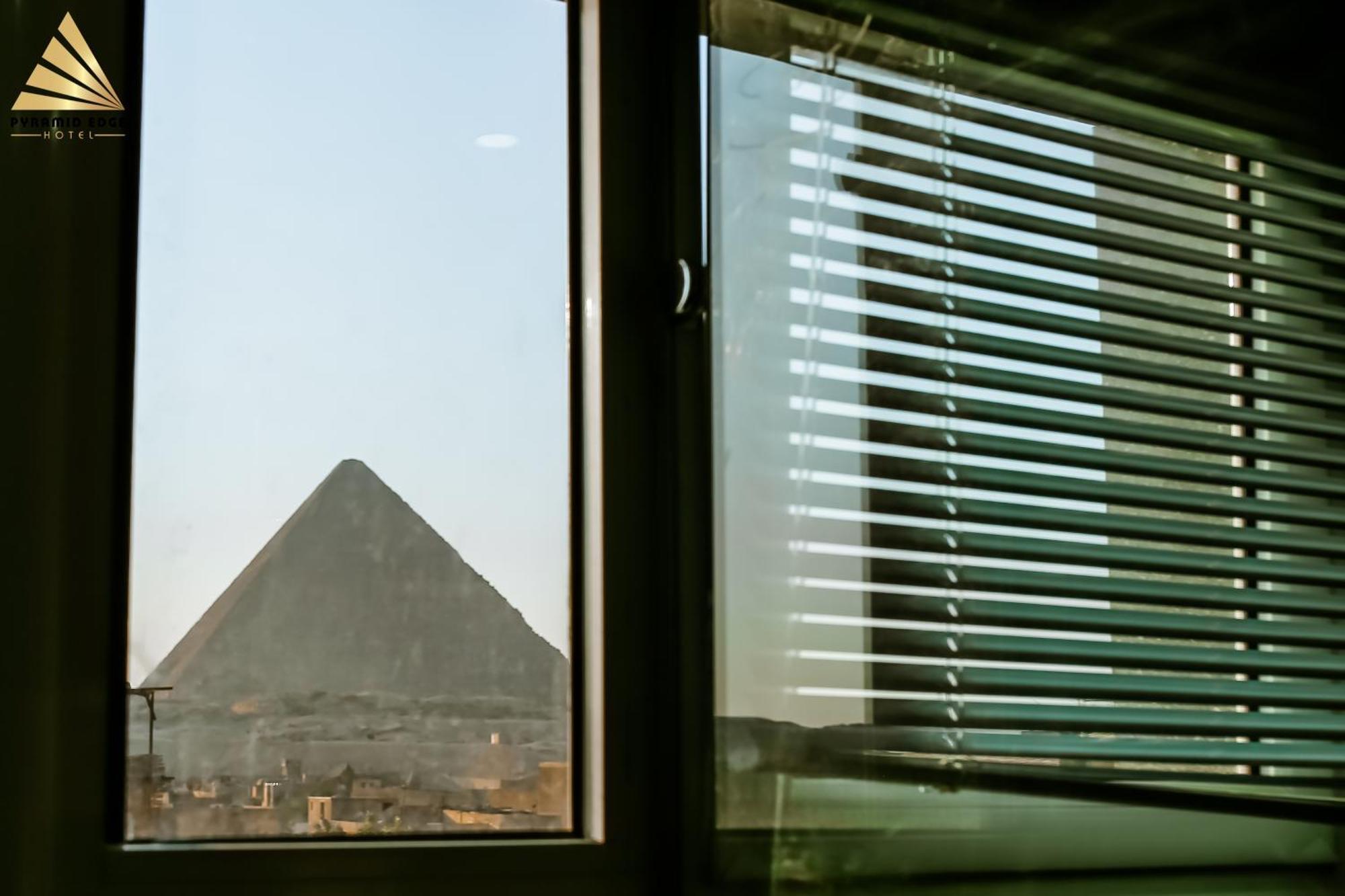 Pyramid Edge Hotel & Exclusive Pyramids View Rooftop Kafret el-Gabal Dış mekan fotoğraf